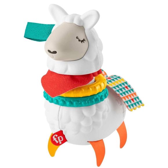Fisher-Price Click Clack Llama, Take-Along Activity Toy Car Bright Colors 3 Text - Picture 5 of 7